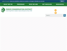 Tablet Screenshot of piercecd.org